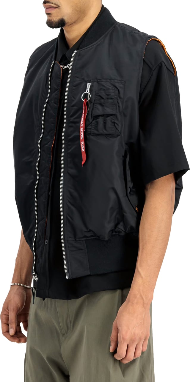 Alpha Industries Vest MA-1 Nero Zwart