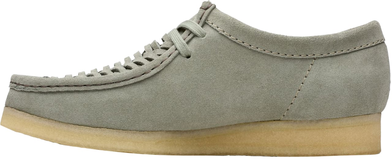 Clarks Original Sneakers Wallabee Weave Suede Sage Divers