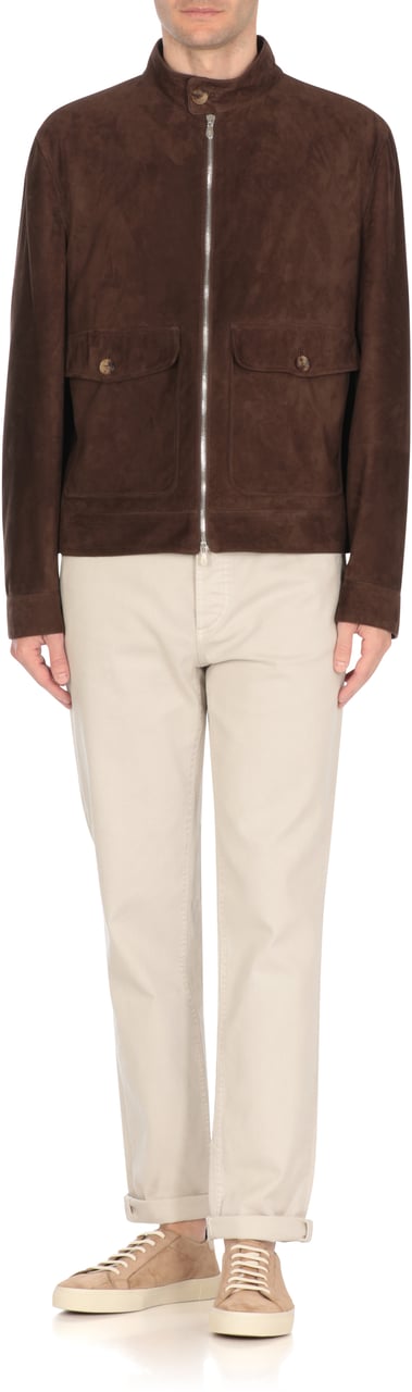 Brunello Cucinelli Coats Brown Bruin