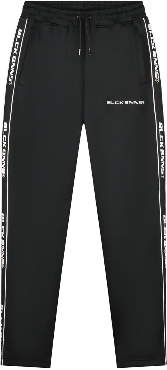 Black Bananas Taped Trackpants Zwart