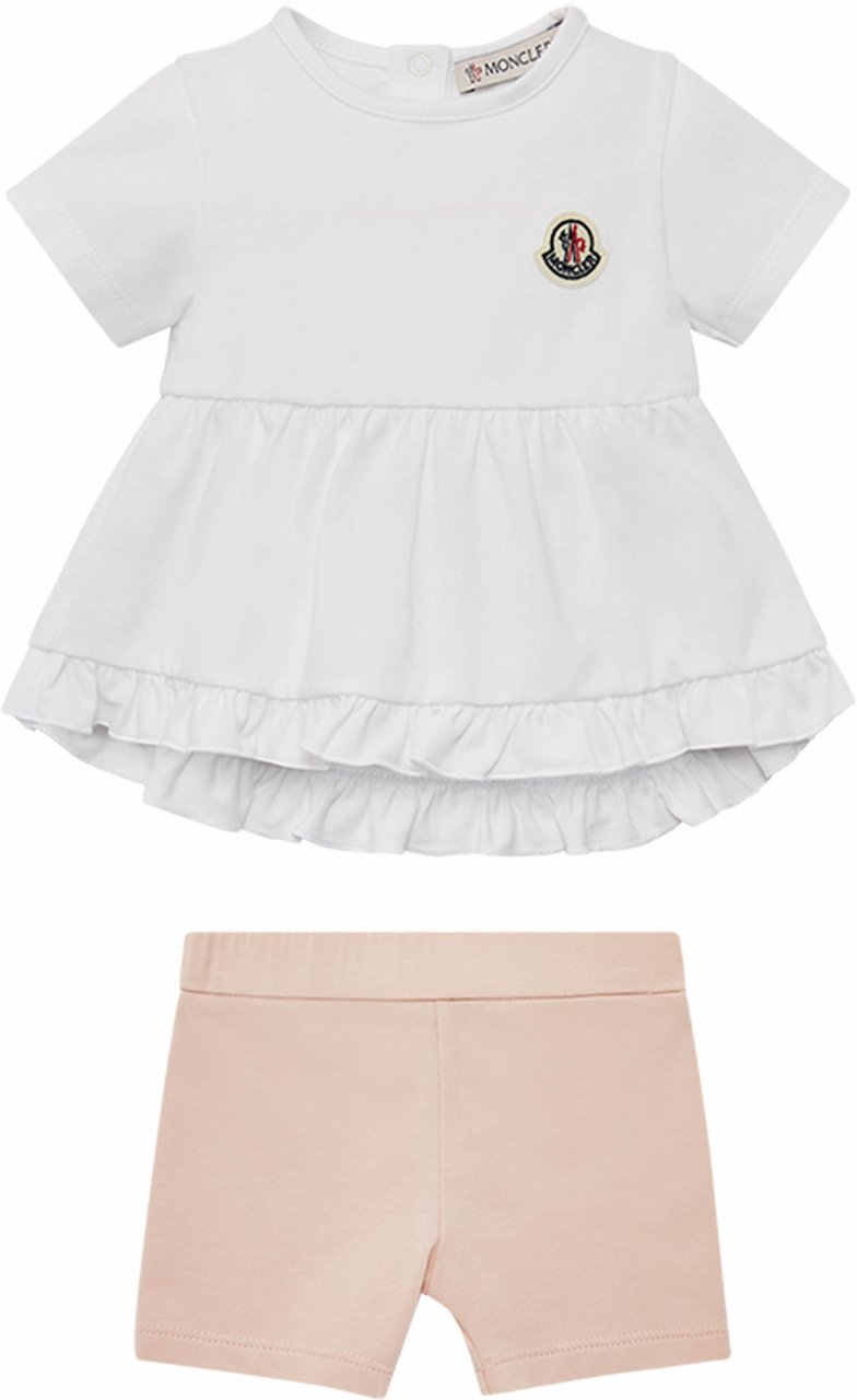 Moncler Dresses White Wit