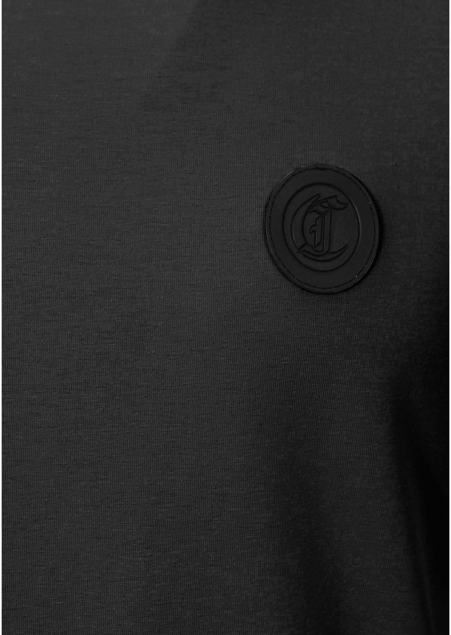 Just Cavalli T-Shirts And Polos Black Zwart