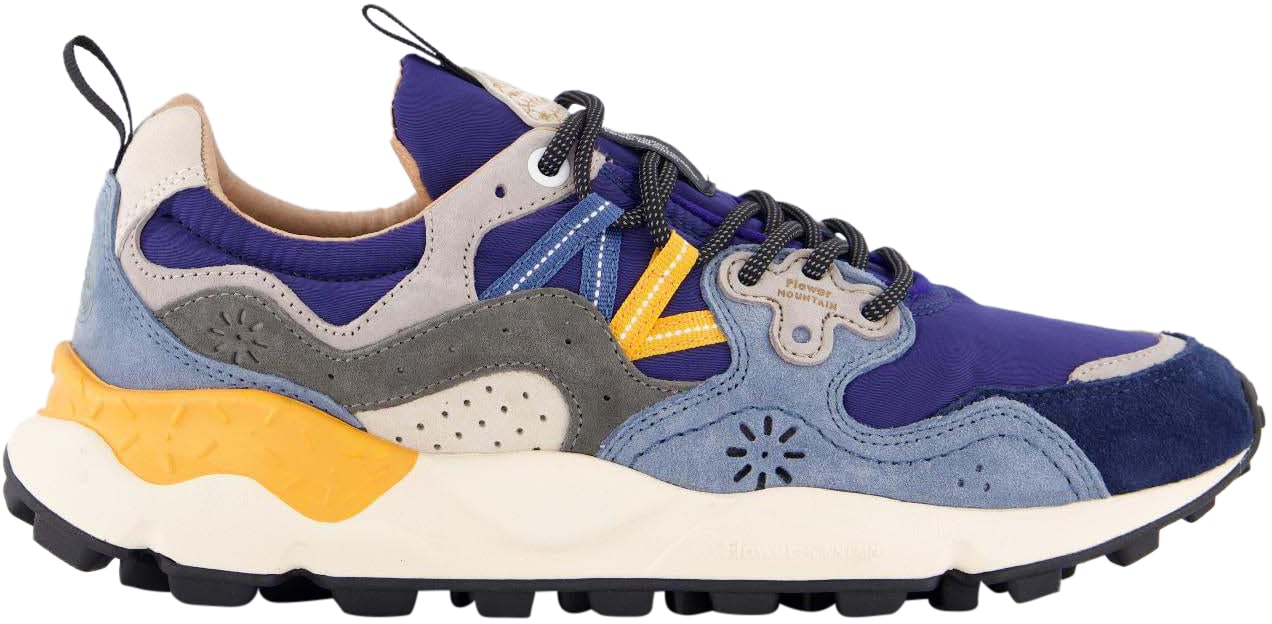 Flower Mountain Heren Yamano 3 Sneaker Blauw Blauw