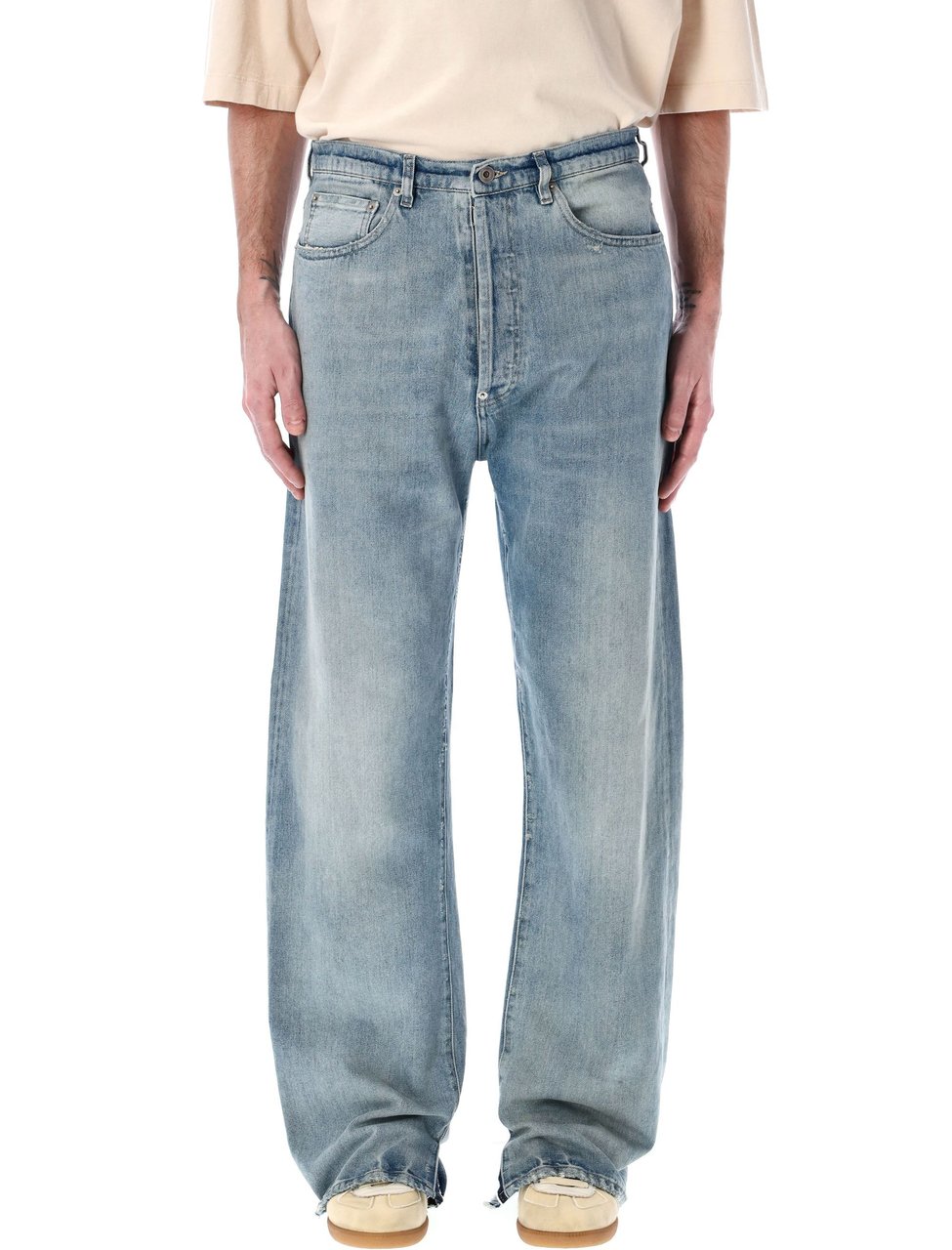 Maison Margiela Jeans Clear Blue Blauw