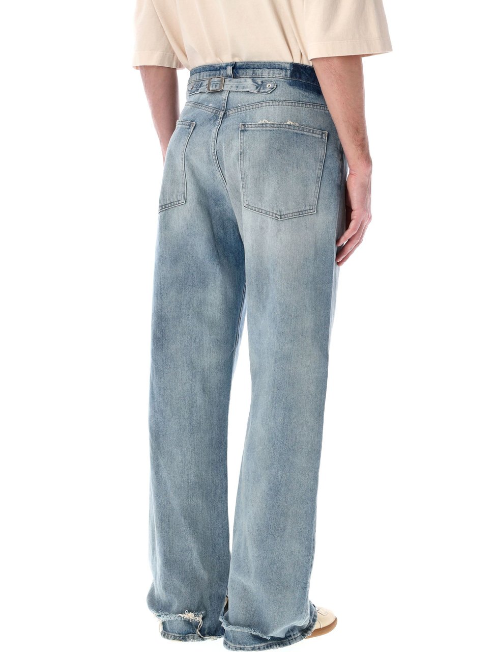 Maison Margiela Jeans Clear Blue Blauw
