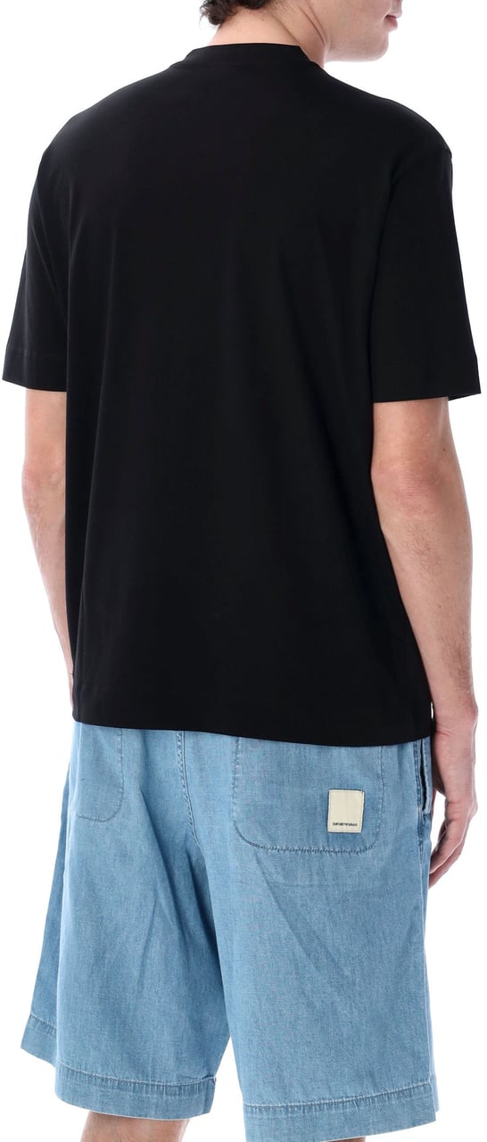 Emporio Armani T-Shirts And Polos Black Zwart