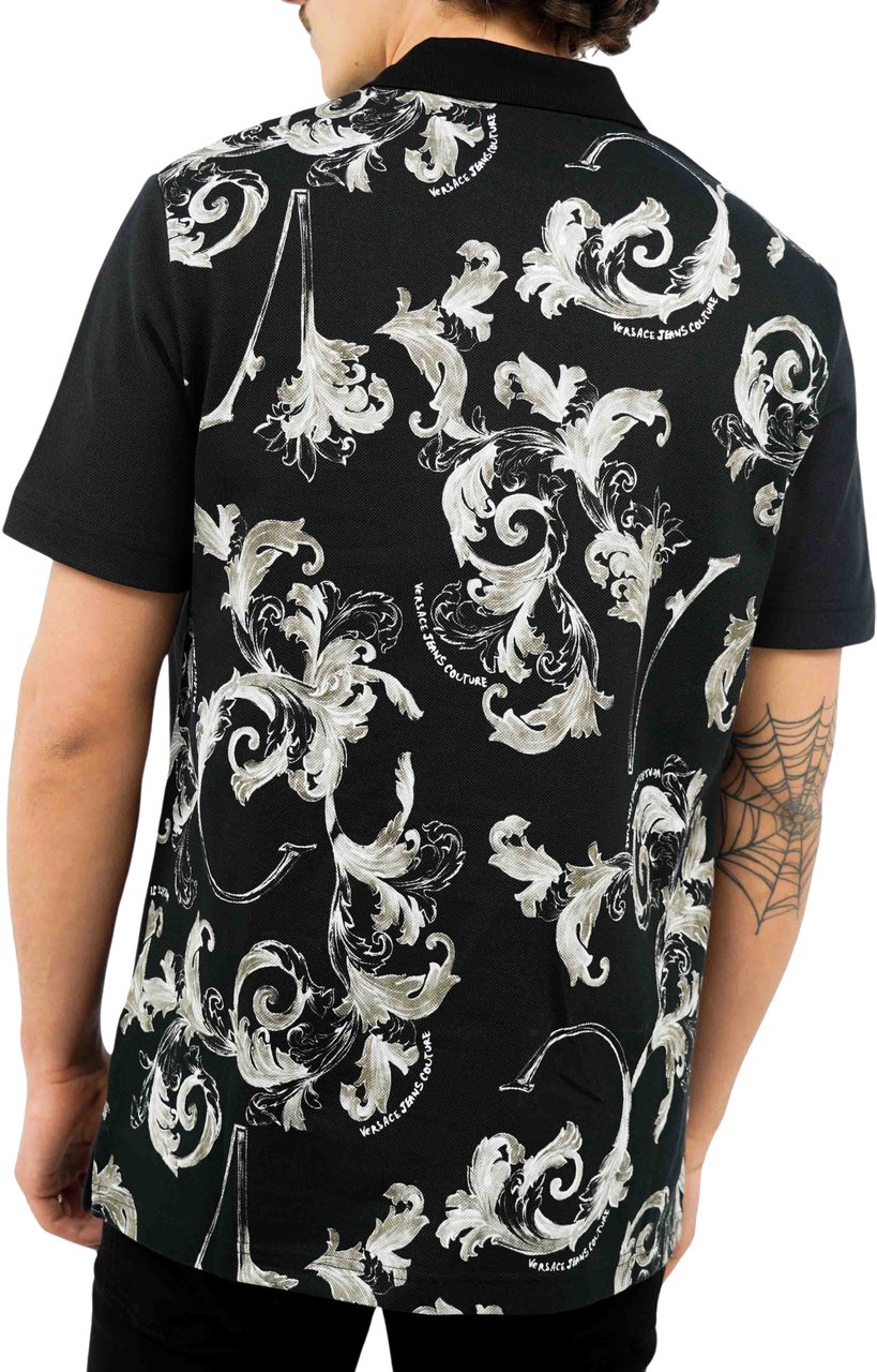 Versace Jeans Couture Polo Zwart