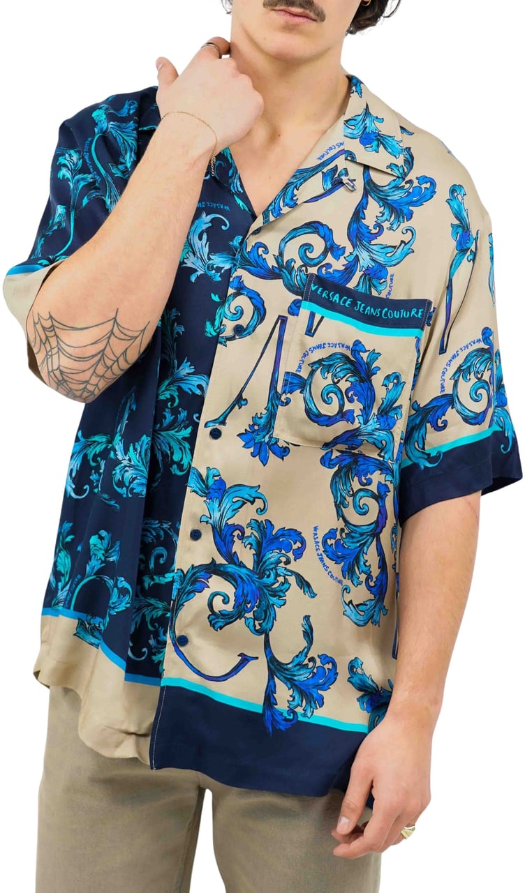 Versace Jeans Couture Blouse Blauw