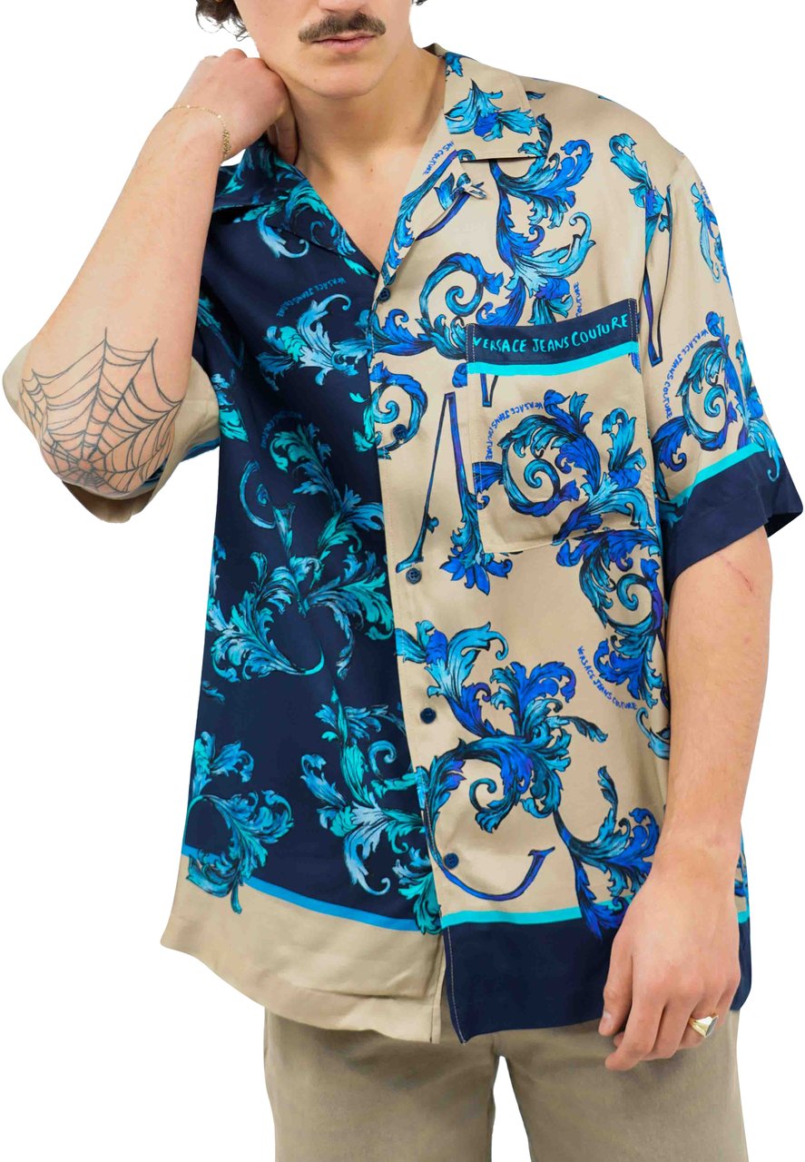Versace Jeans Couture Blouse Blauw