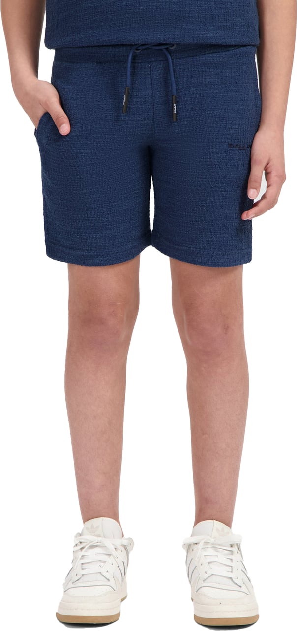 Ballin Amsterdam Short Ballin Navy Blauw