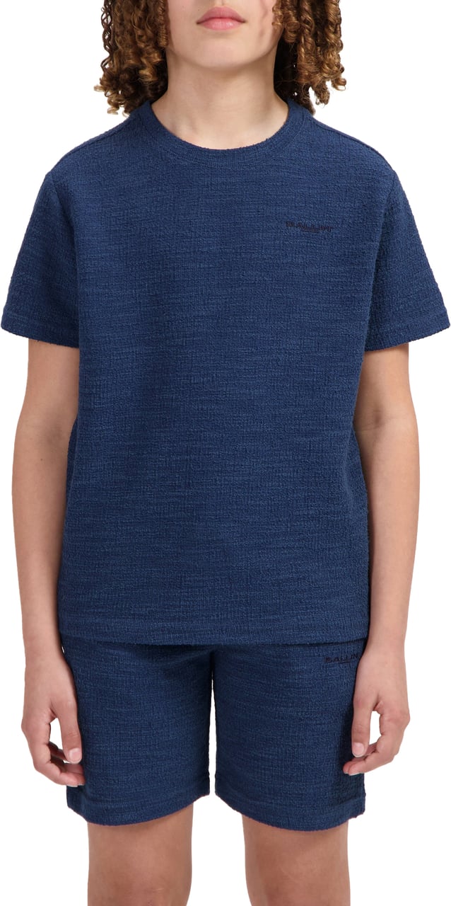 Ballin Amsterdam T-shirt Ballin Navy Blauw