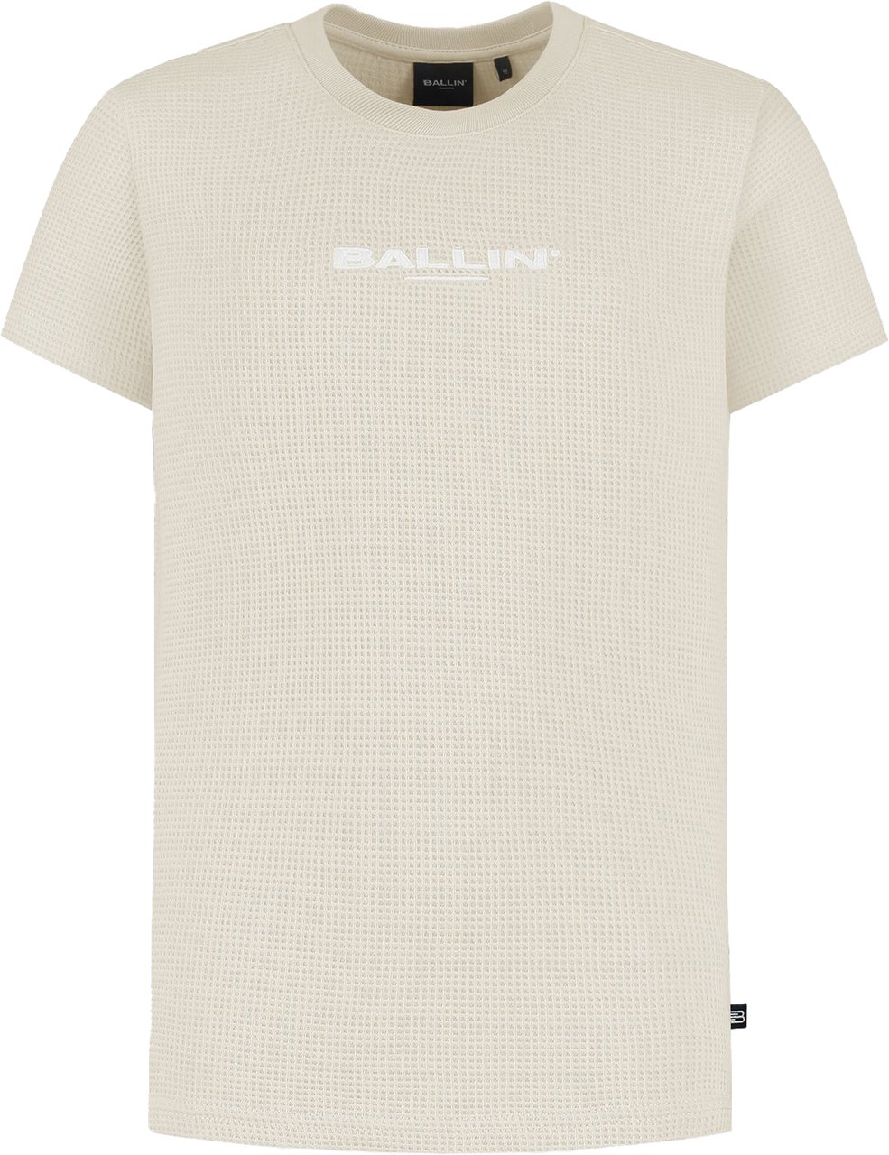 Ballin Amsterdam T-shirt Ballin Sand Bruin