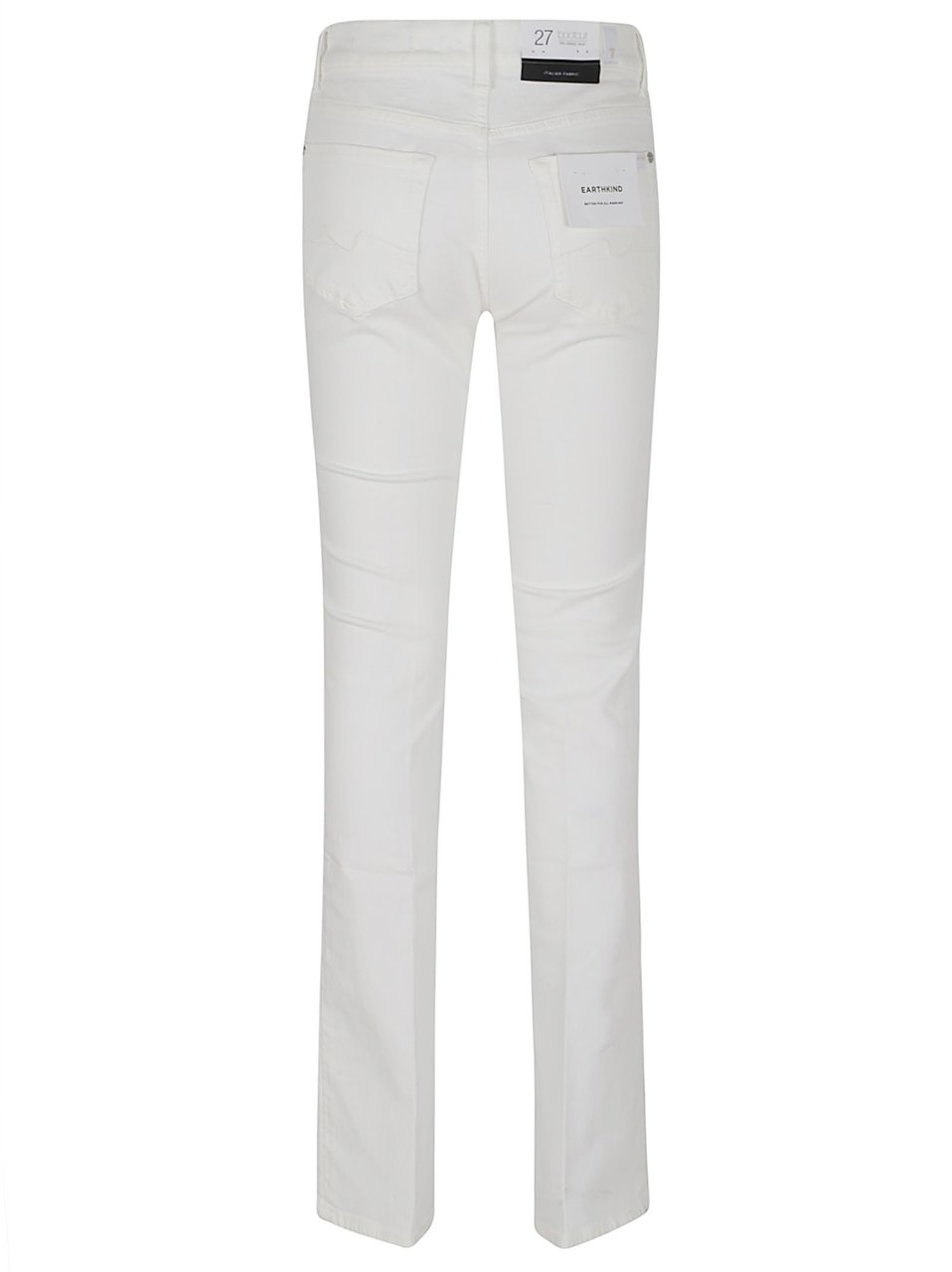 7 For All Mankind bootcut cloud white Wit