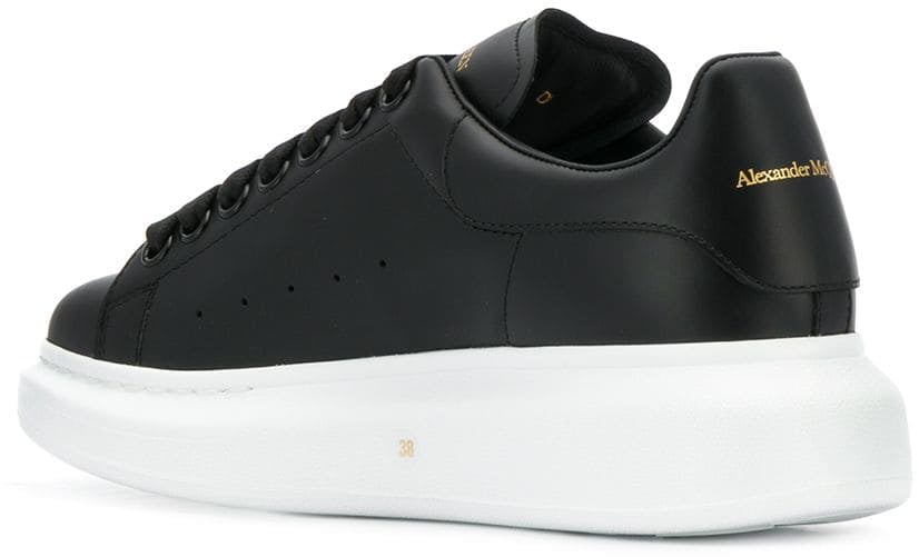 Alexander McQueen sneaker srubber Zwart