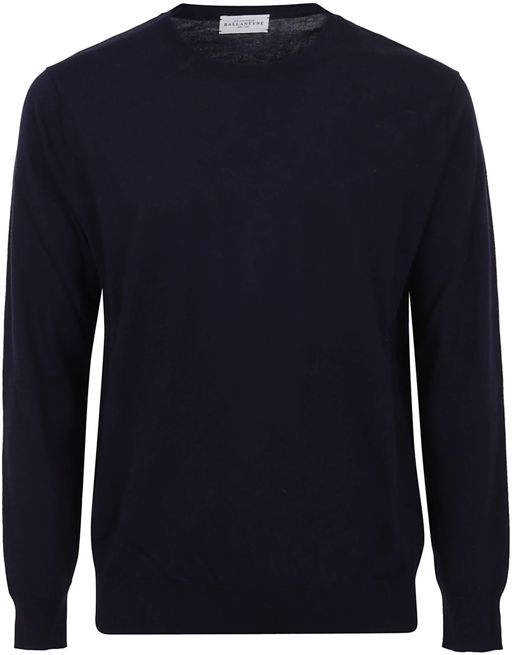 Ballantyne round neck pullover Blauw