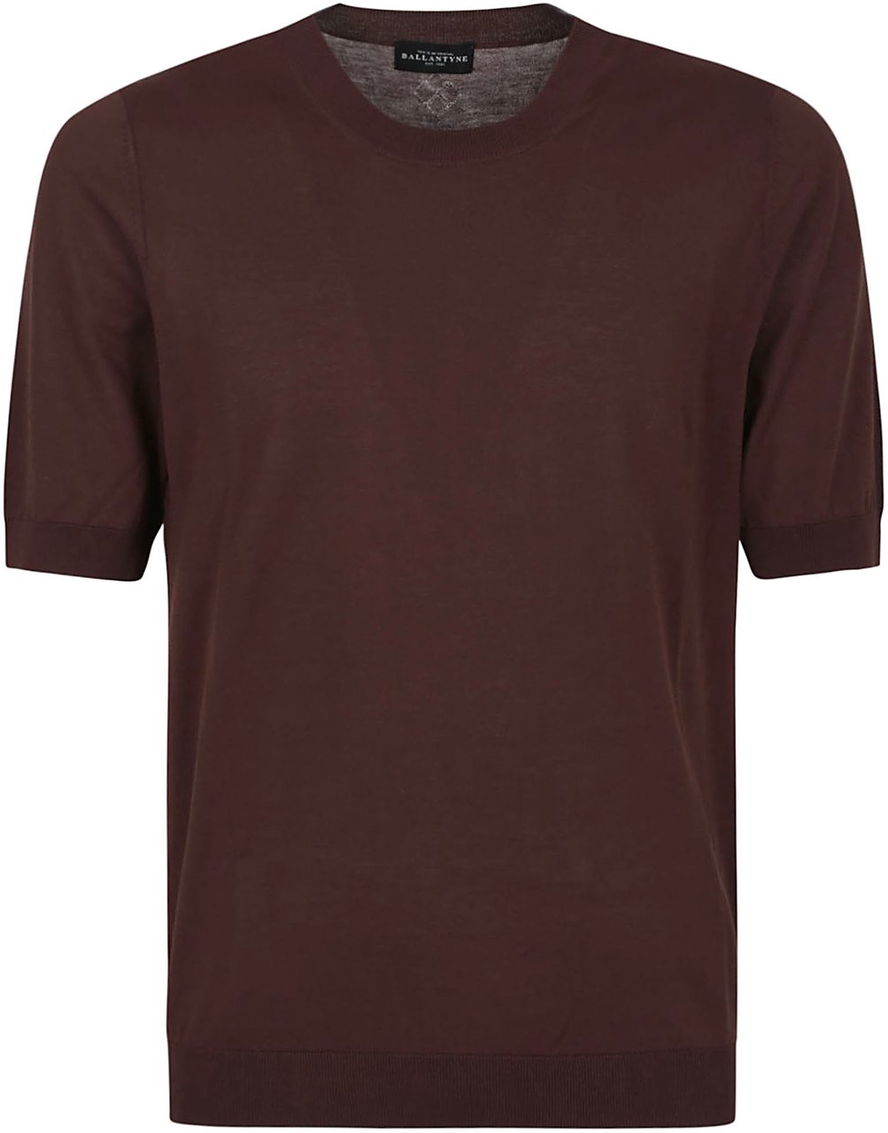 Ballantyne round neck t- Bruin
