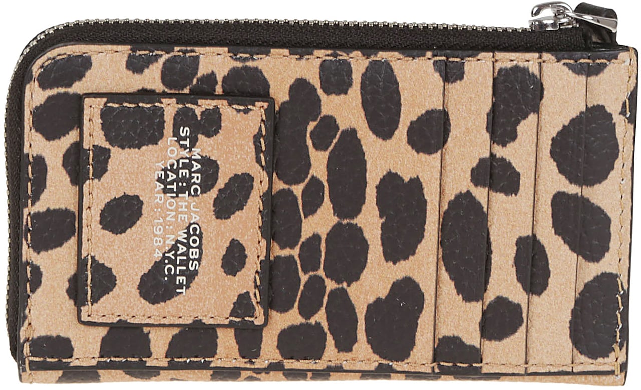 Marc Jacobs the top zip multi wallet Zwart