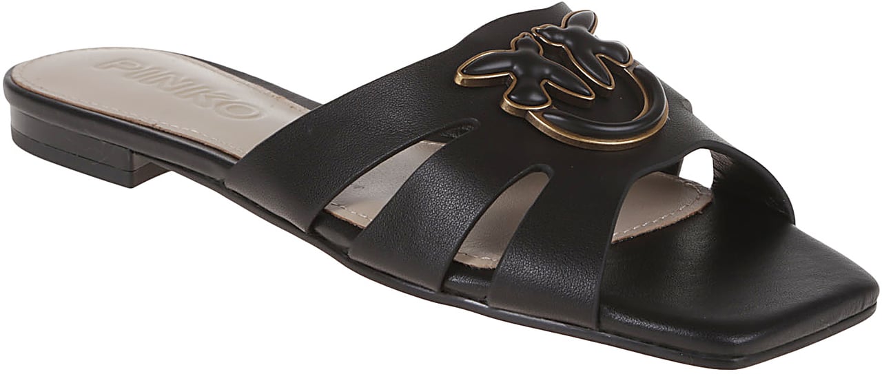 Pinko marli - slipper Zwart