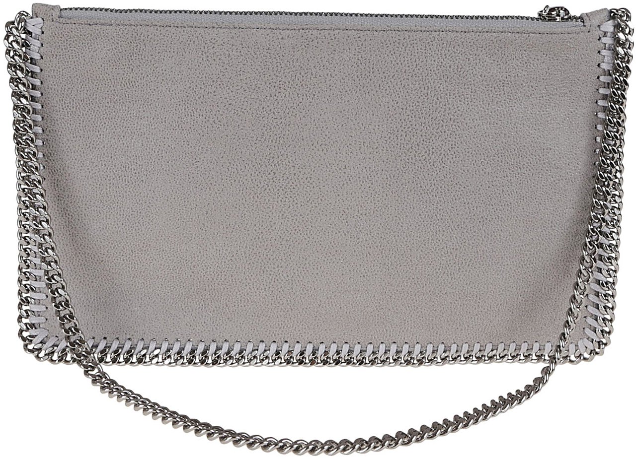 Stella McCartney pochette accessoir eco shaggy deer Grijs