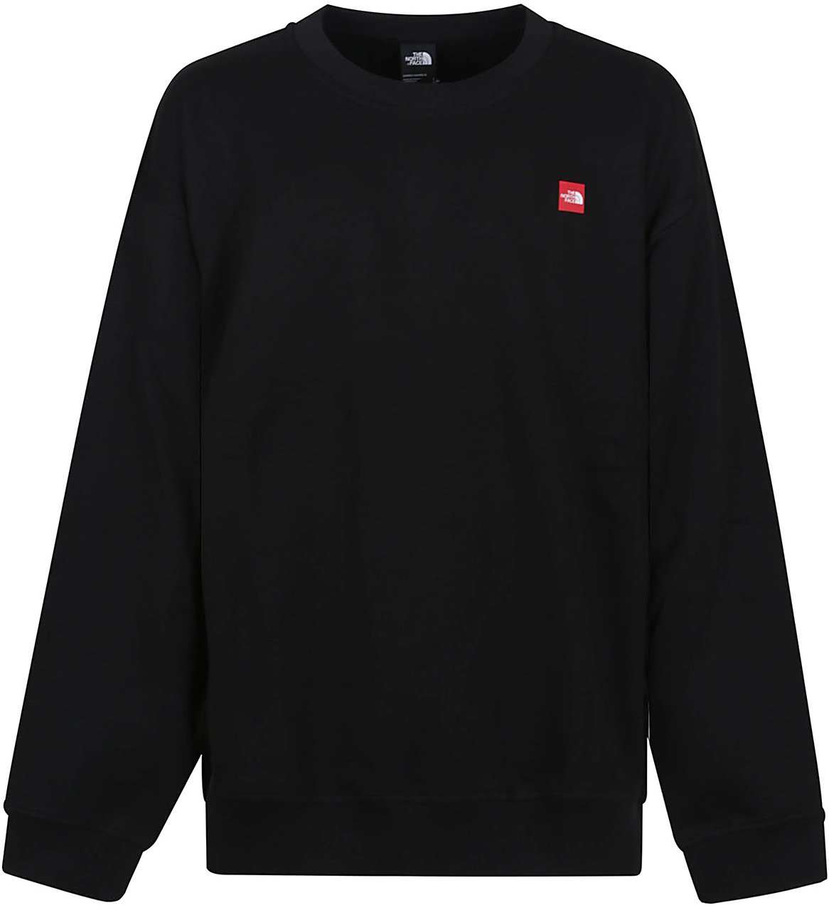 The North Face u axys oversized crew Zwart