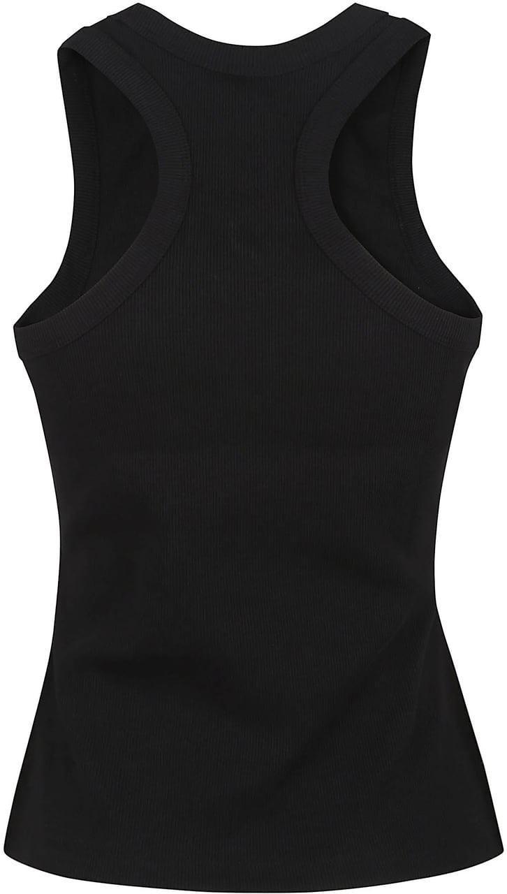 The North Face w slim rib tank Zwart