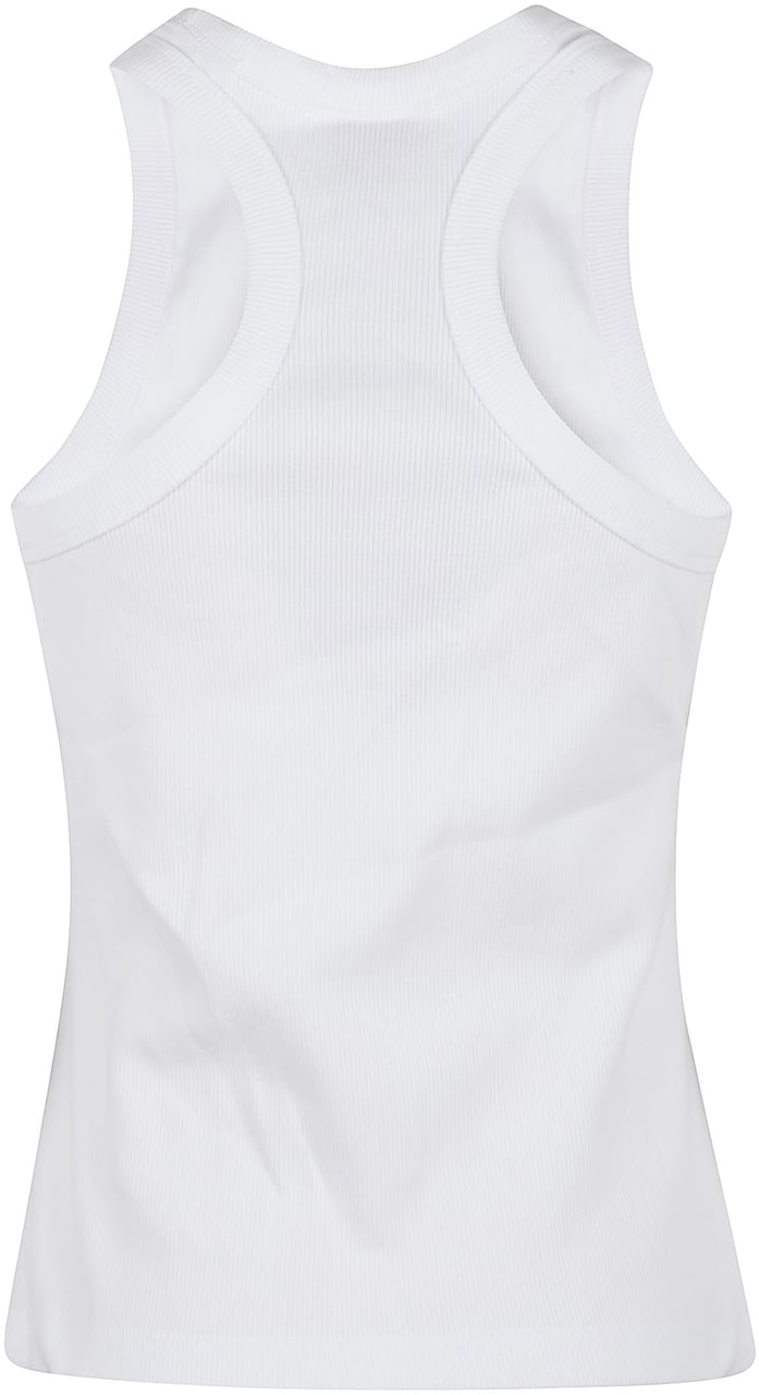 The North Face w slim rib tank Wit