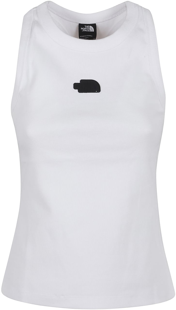 The North Face w slim rib tank Wit