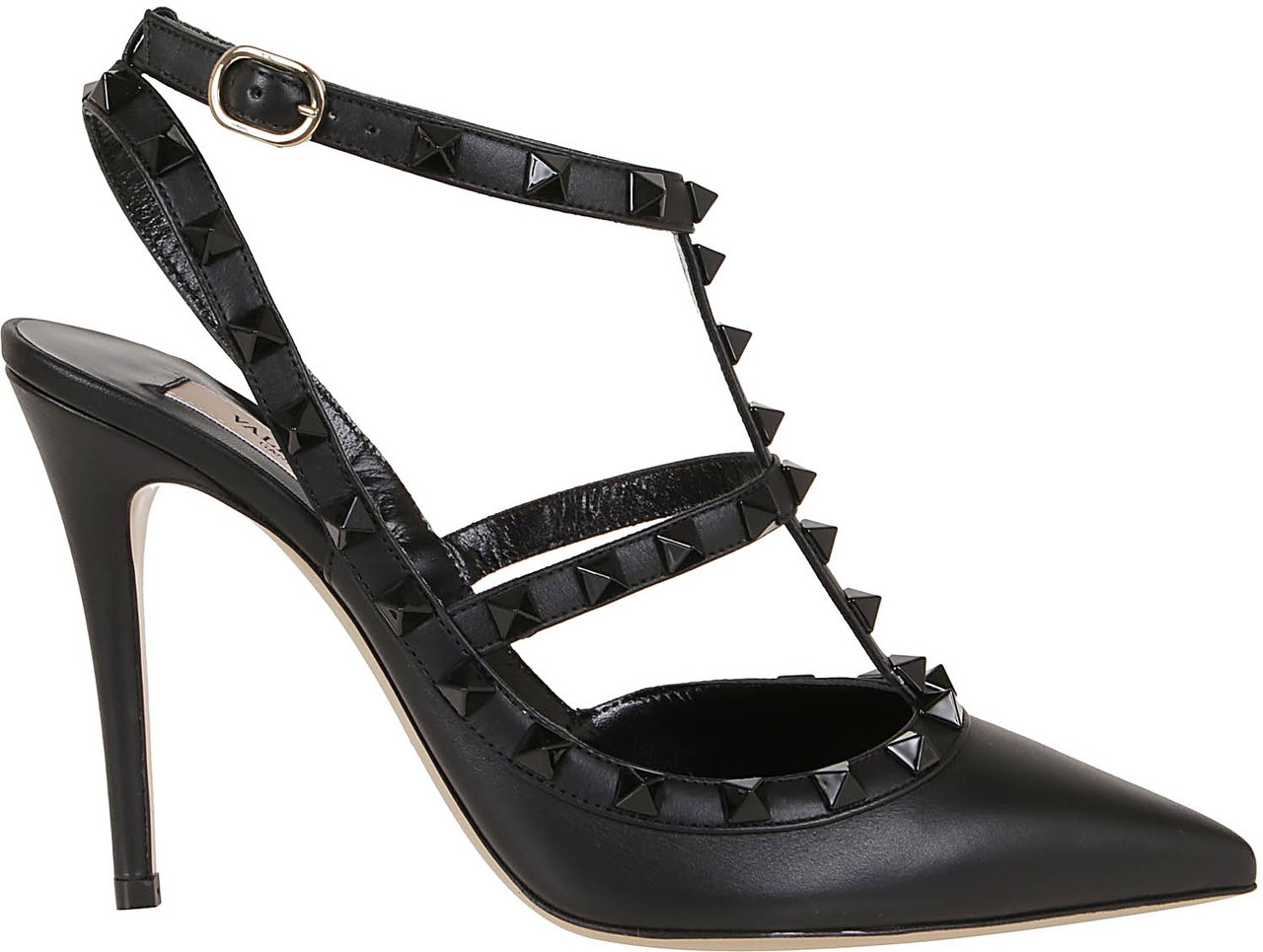 Valentino décolleté rockstud Zwart
