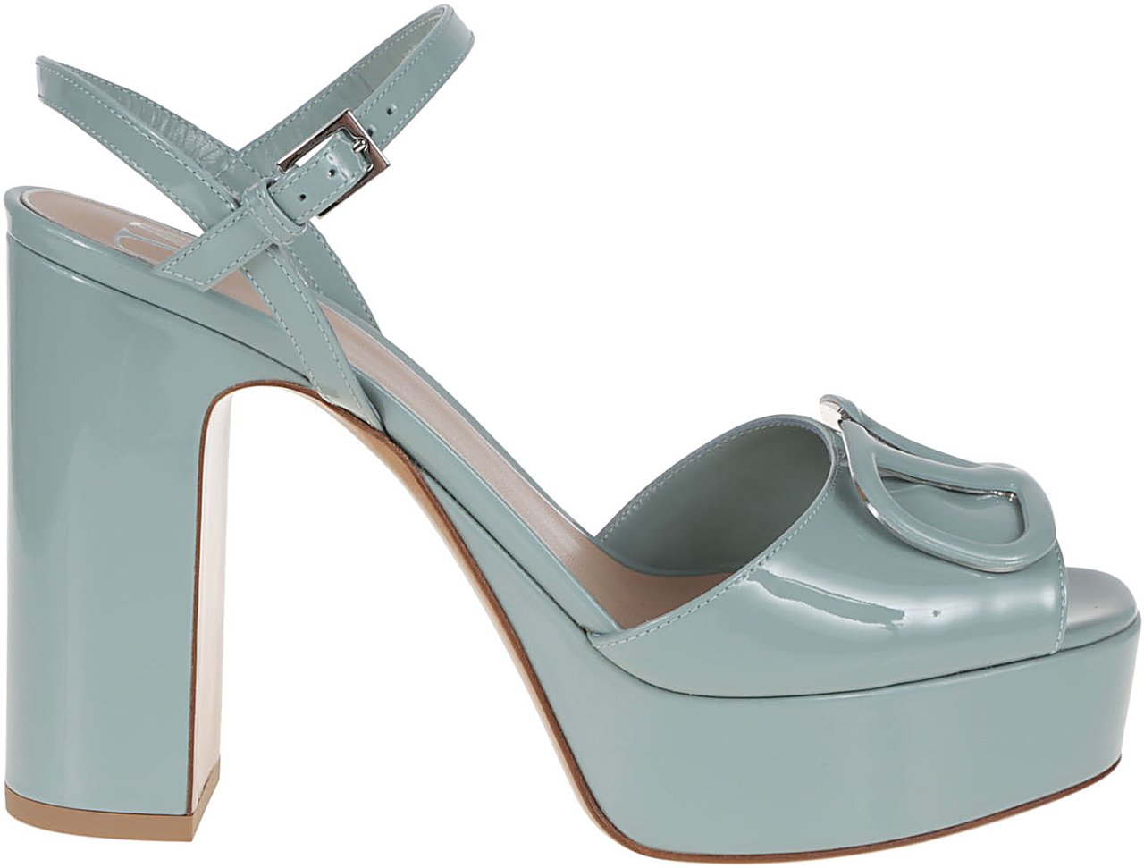 Valentino sandal vlogo signature t Blauw