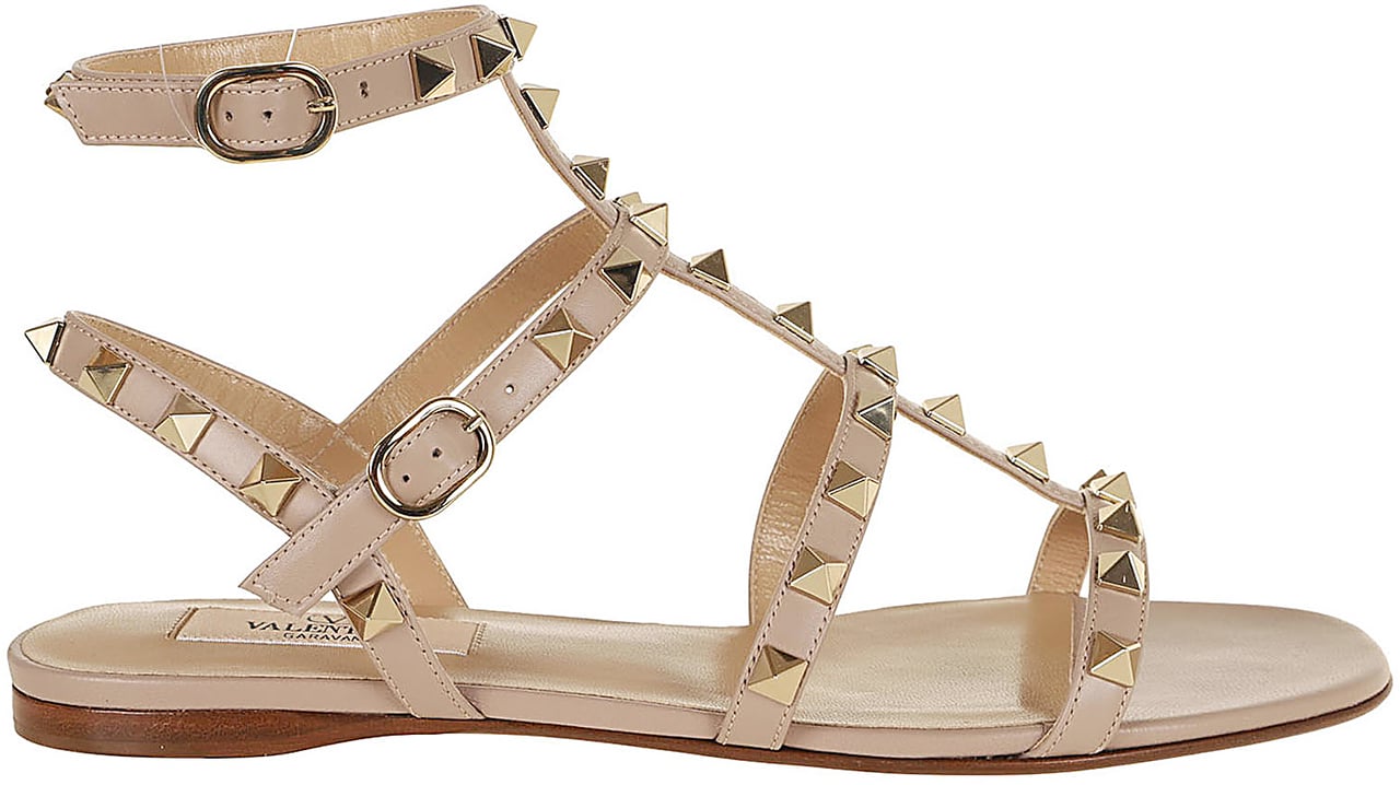 Valentino sandal rockstud t Beige
