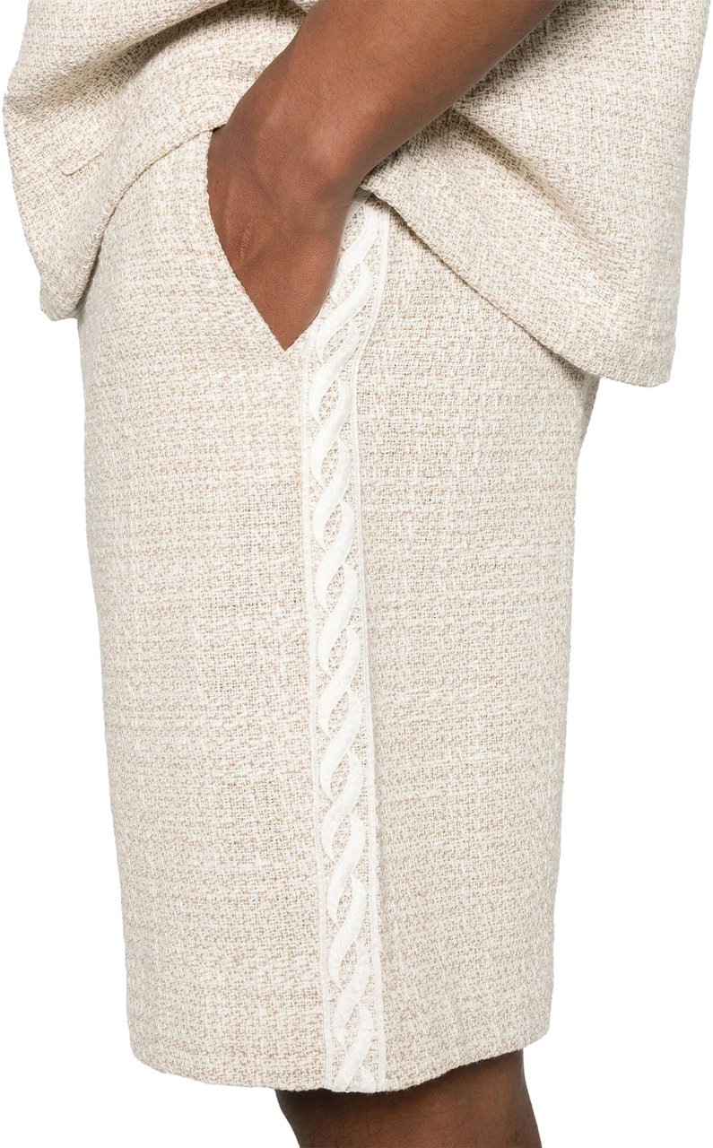 Drôle de Monsieur Drôle de Monsieur Korte Broek Beige Tweed Beige