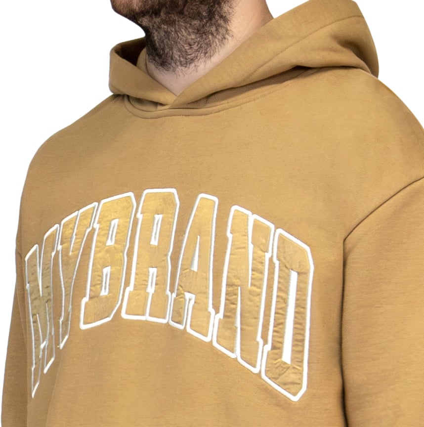 My Brand MYBRAND VARSITY EDGE SILK | BROWN Bruin