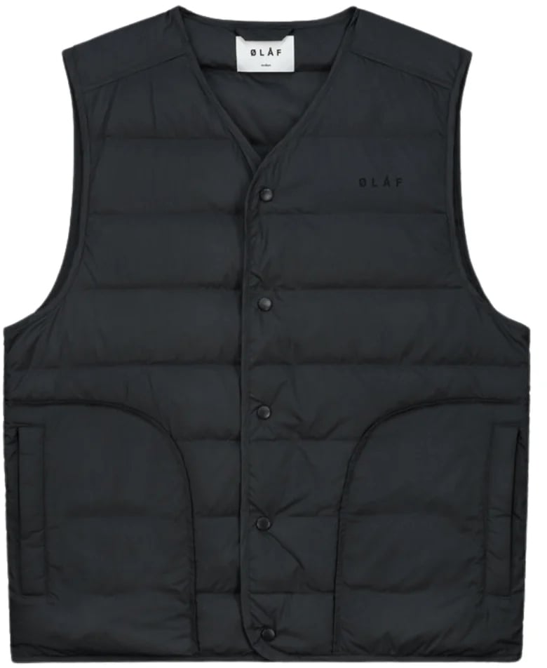 ØLÅF Quilted Liner Zwart