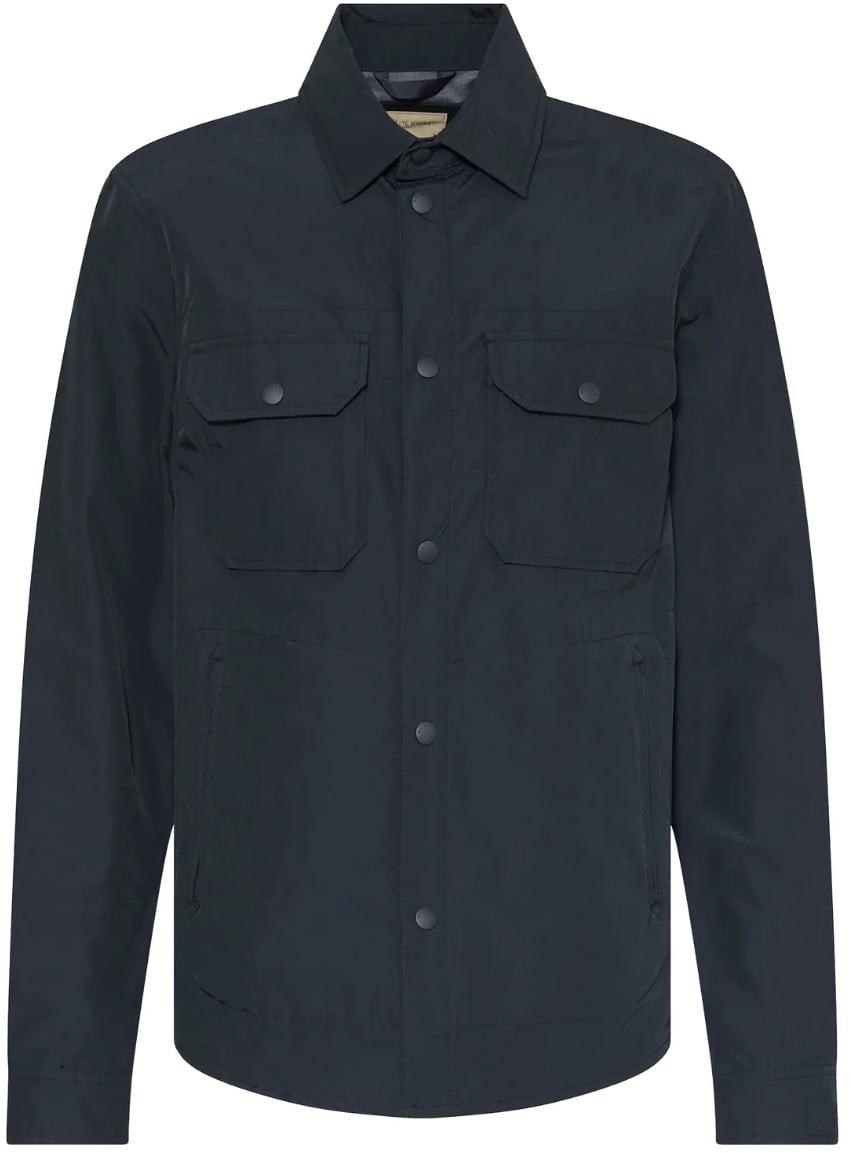 Woolrich Light Ramar Overshirt Blauw