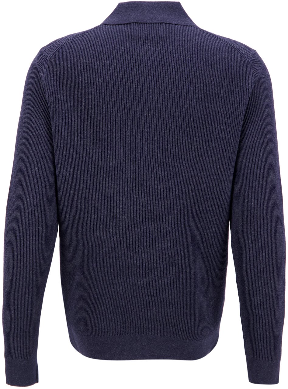 NN07 Hansie ls Zip Blauw