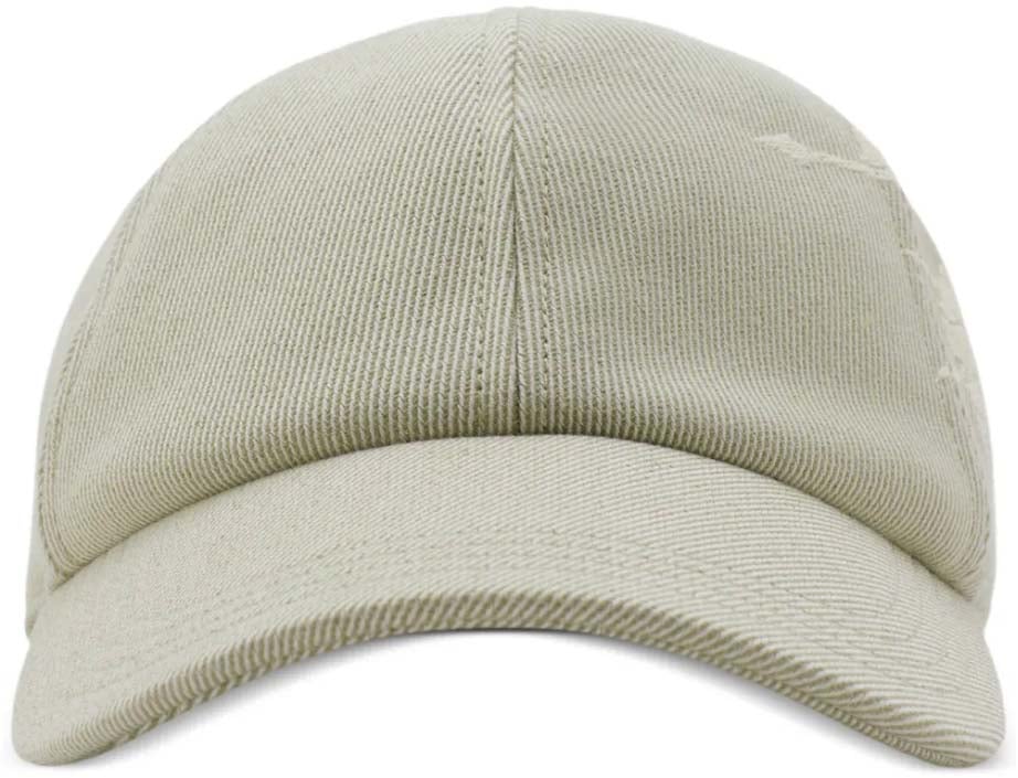 Burberry Ekd Logo Baseball Cap Grijs