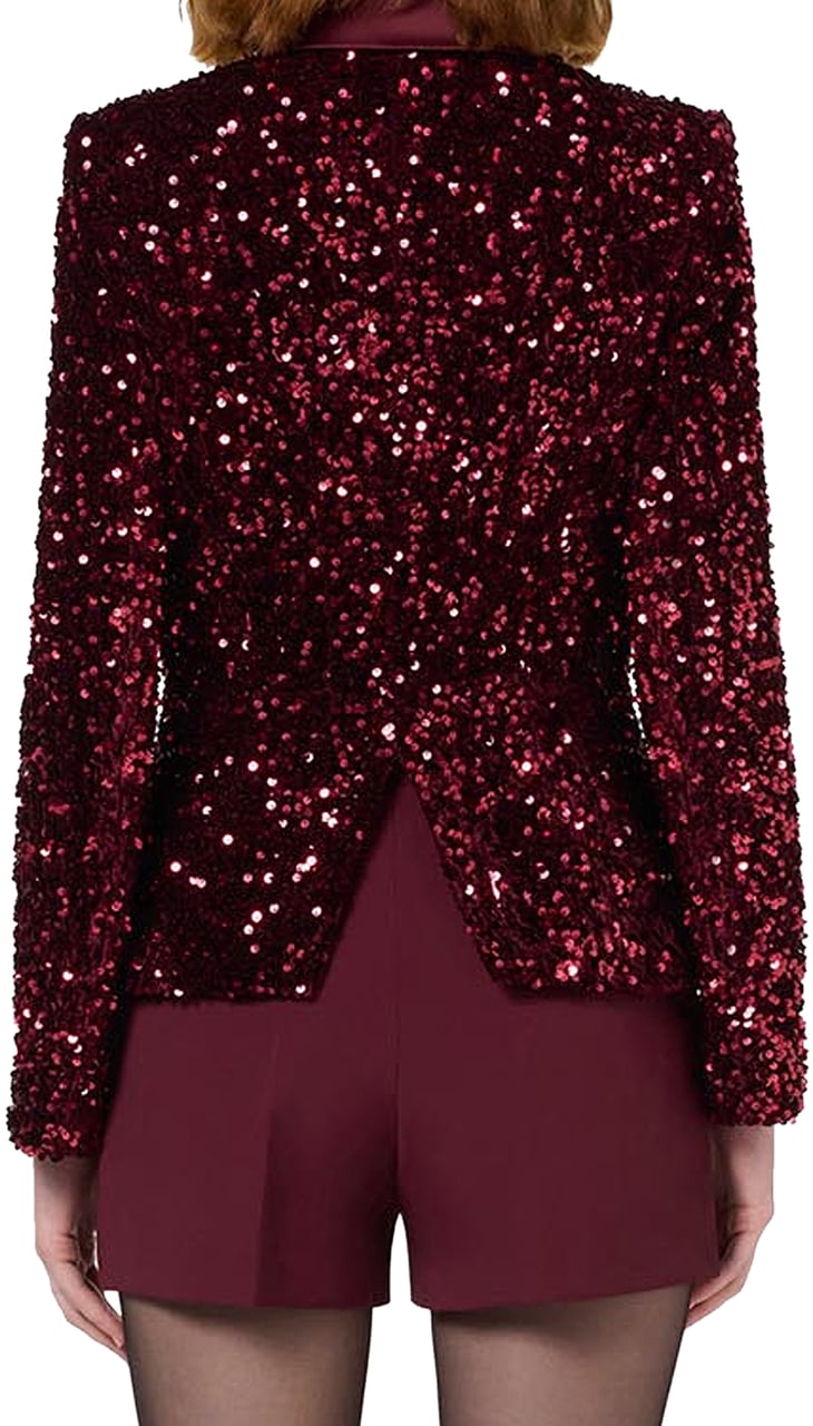 Elisabetta Franchi Jackets Bordeaux Red Rood