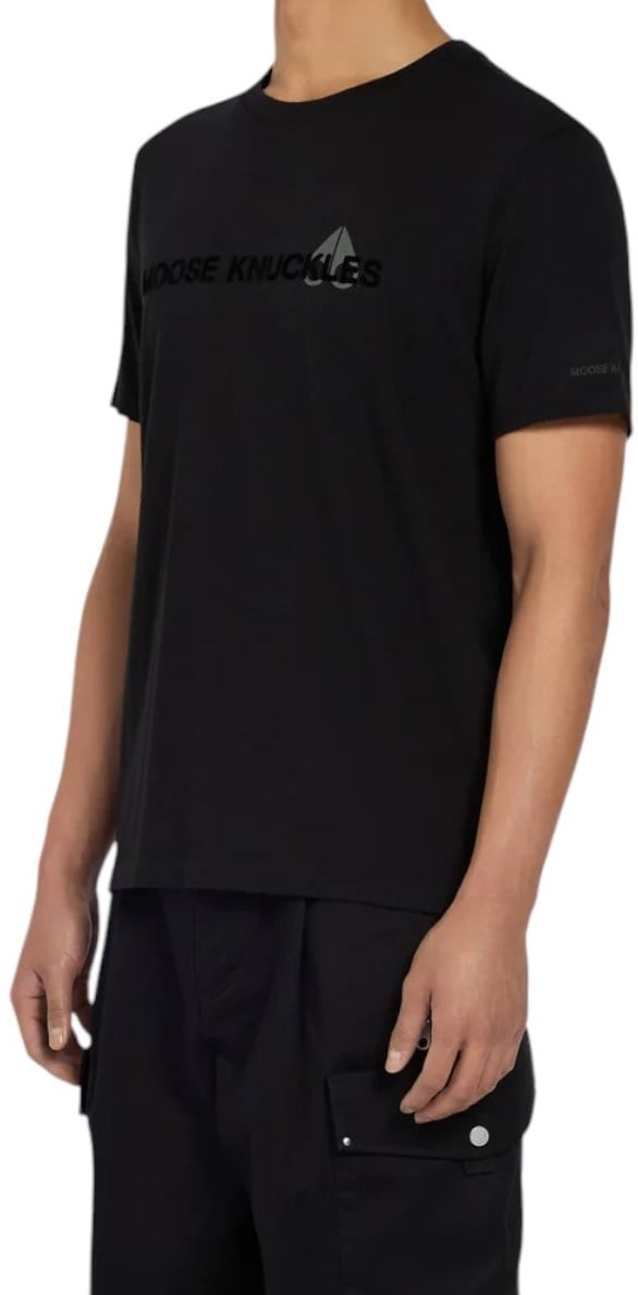 Moose Knuckles Heren T-shirt Zwart