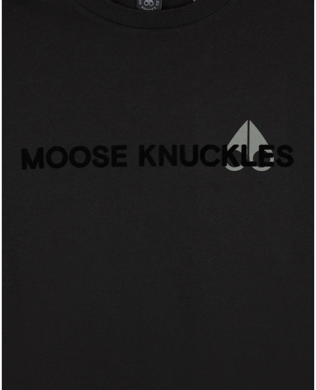 Moose Knuckles Heren T-shirt Zwart