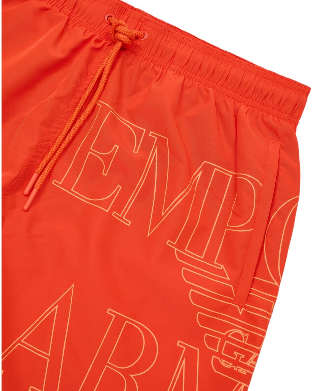 Emporio Armani Heren Korte Broek Oranje
