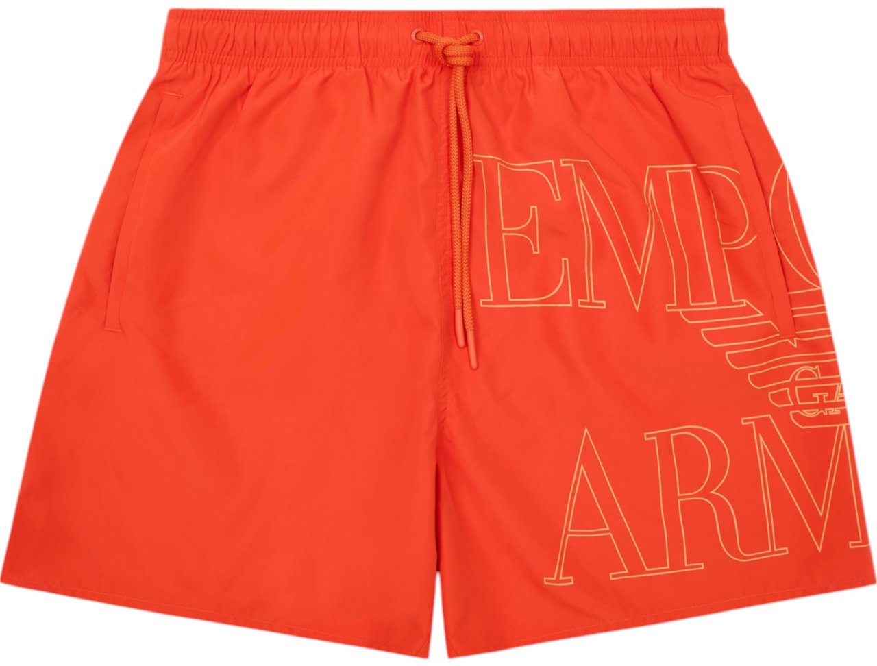 Emporio Armani Heren Korte Broek Oranje