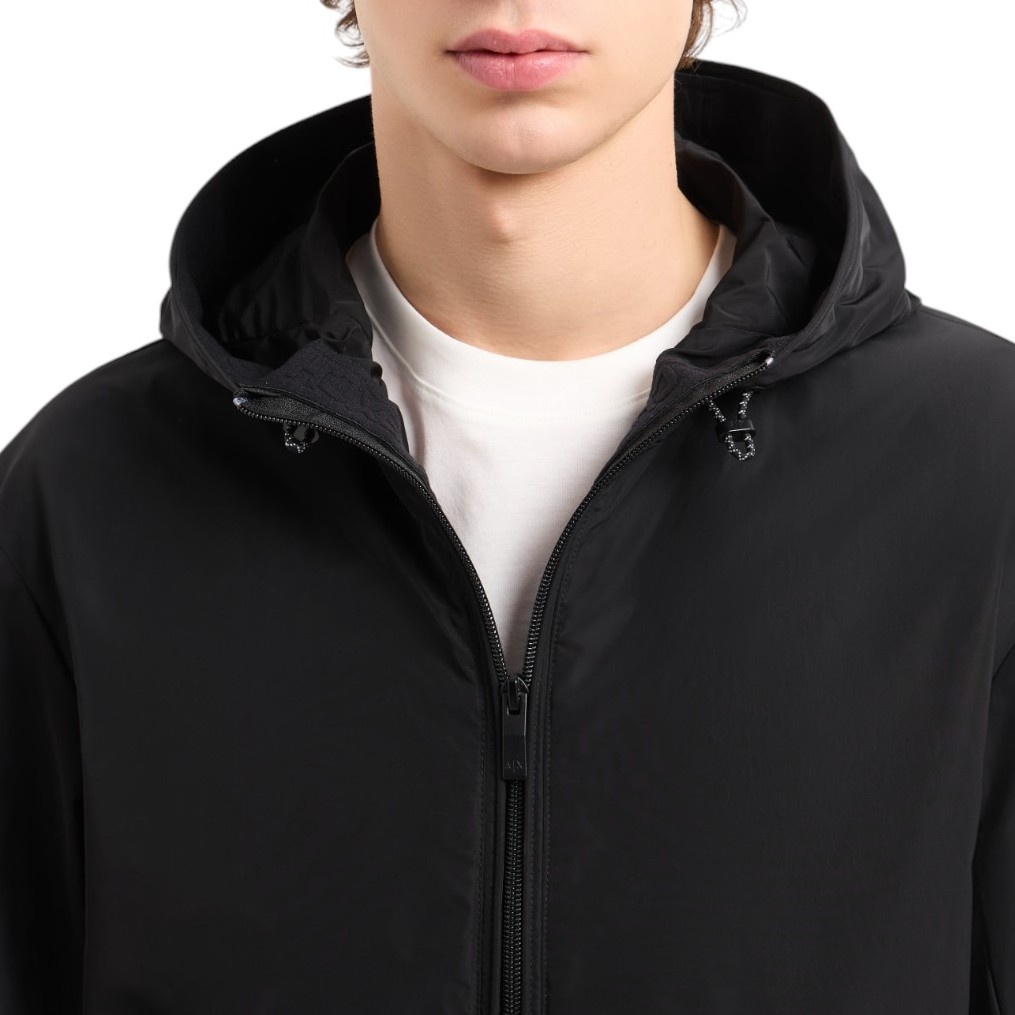 Armani Exchange Heren Jas Zwart