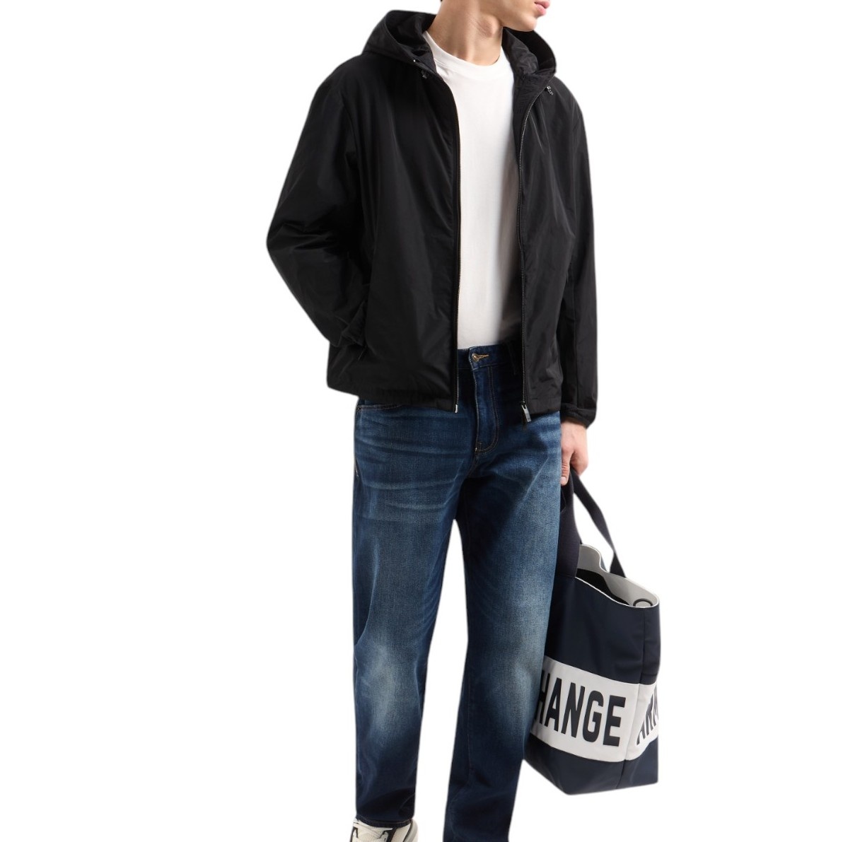Armani Exchange Heren Jas Zwart