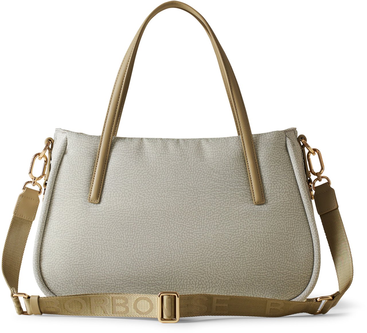 Borbonese CAHIER SHOPPER MEDIUM Groen