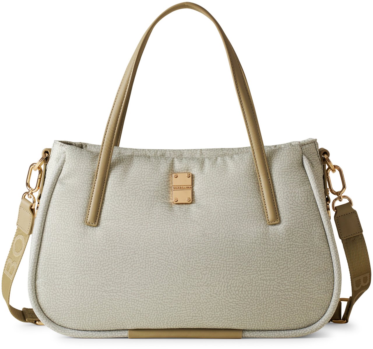 Borbonese CAHIER SHOPPER MEDIUM Groen