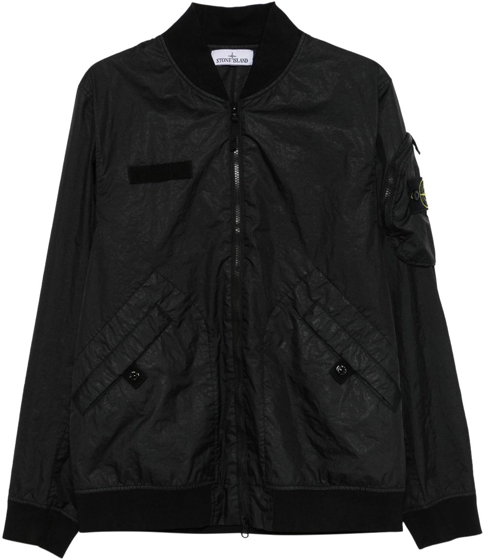Stone Island Coats Black Zwart