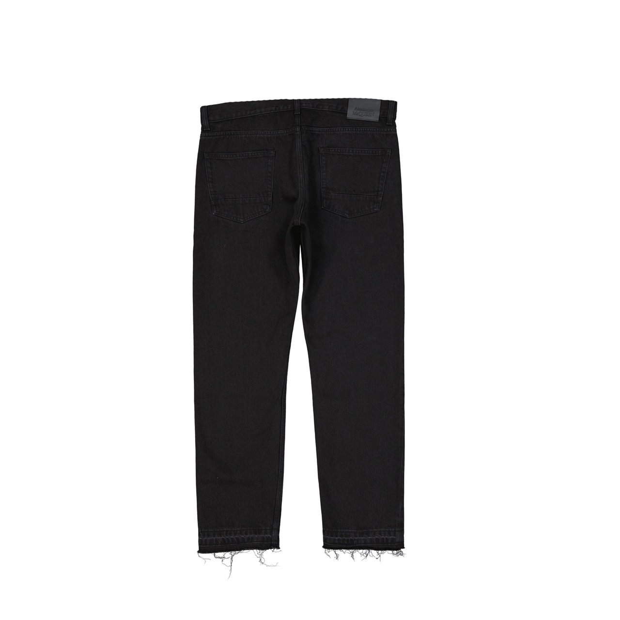 Alexander McQueen Alexander McQueen Cotton Denim Jeans Zwart