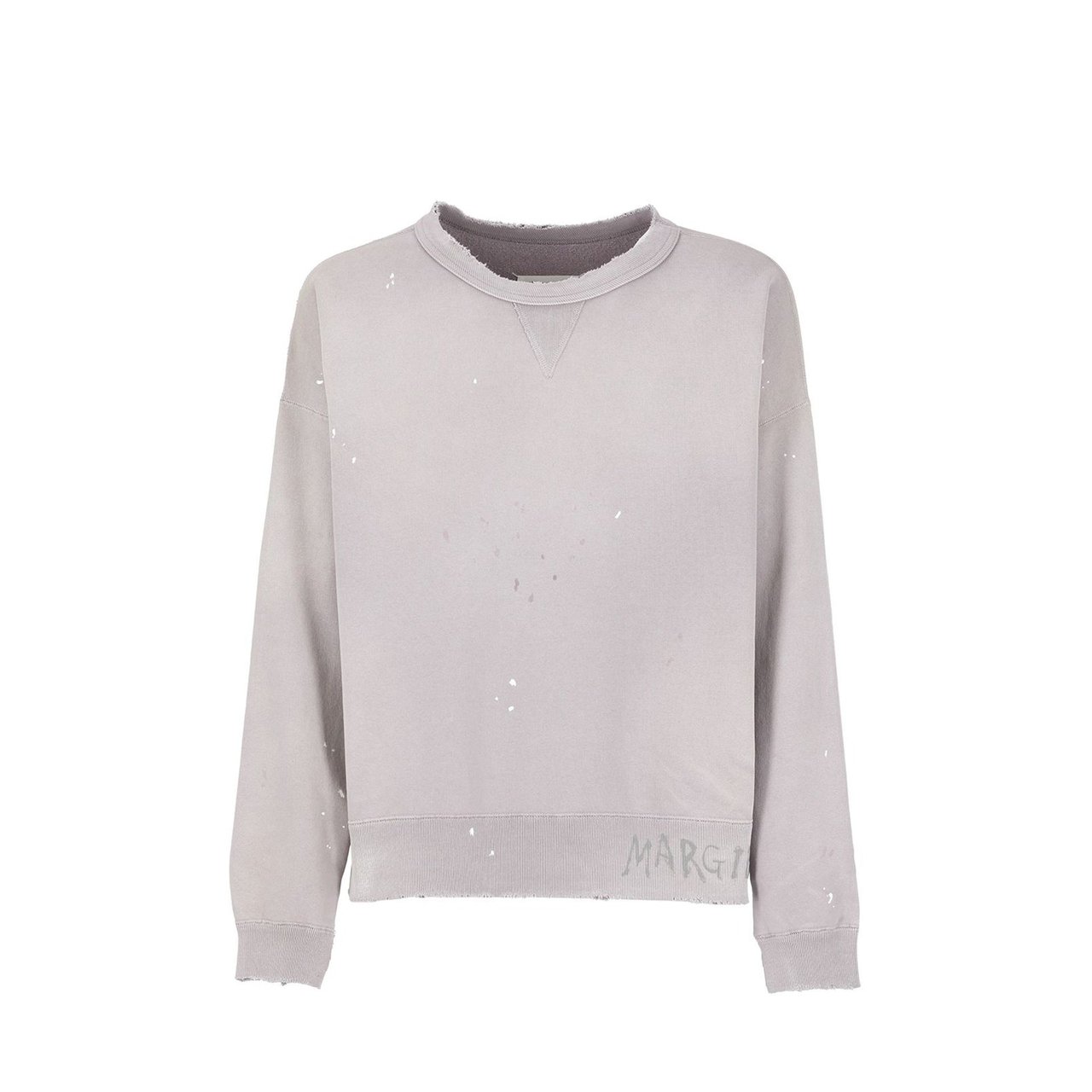 Maison Margiela Maison Margiela Cotton Sweatshirt Paars