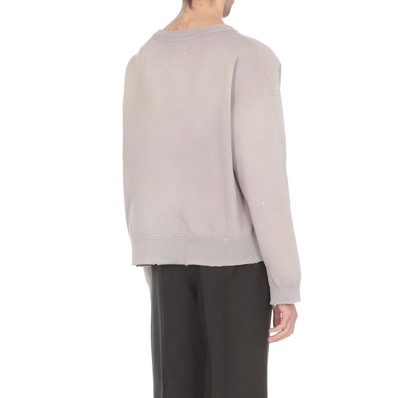 Maison Margiela Maison Margiela Cotton Sweatshirt Paars