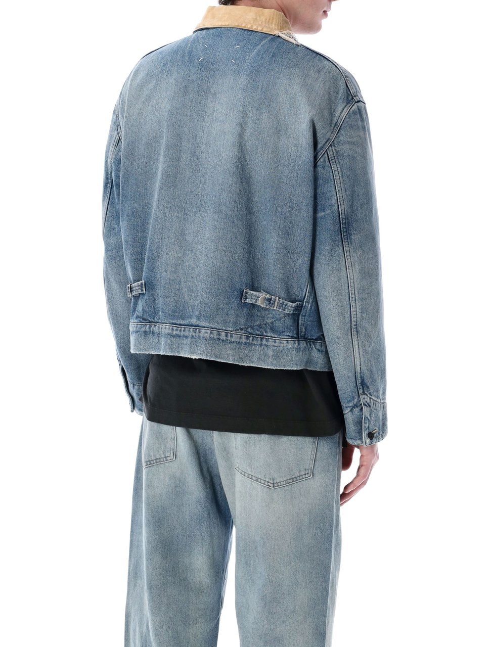 Maison Margiela Denim Jacket Blu Blauw